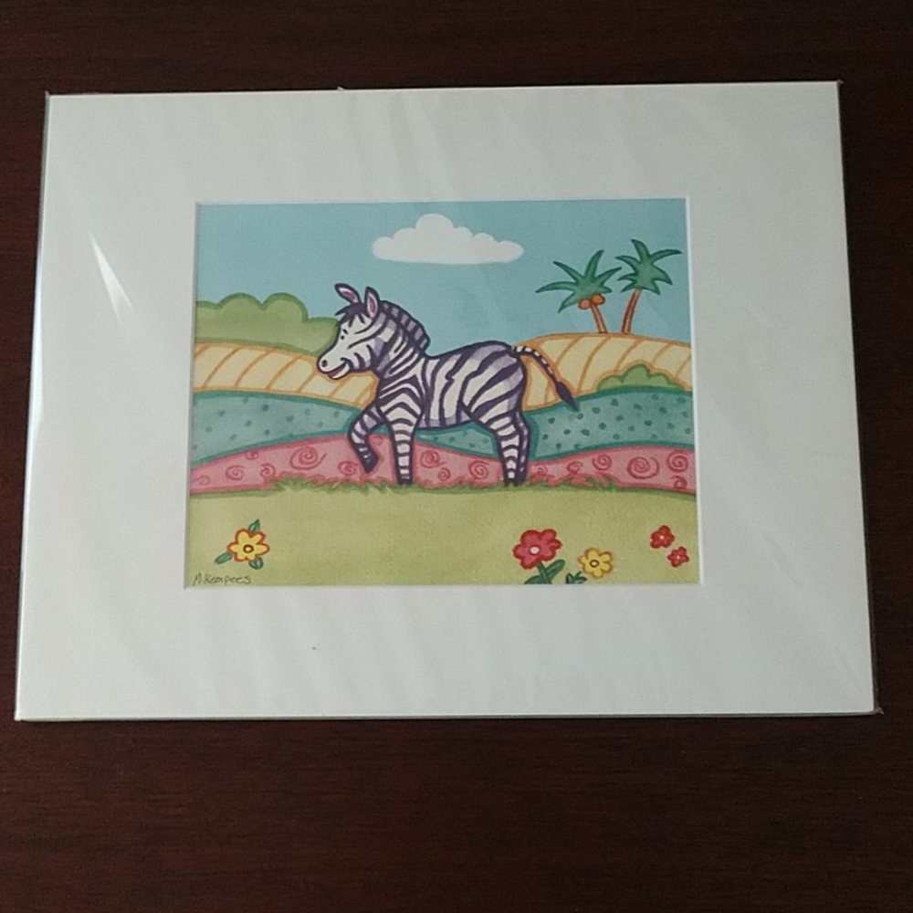 Original print with mat